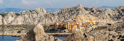 Habitations sur les Iles du Frioul