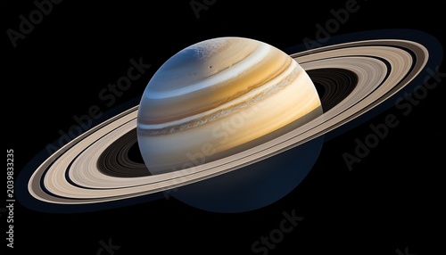 stunning image of saturn the majestic ringed planet in high definition