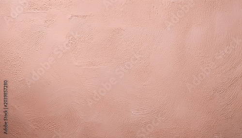 Light Pink Beige Plaster Texture Background With Soft Rough Surface
