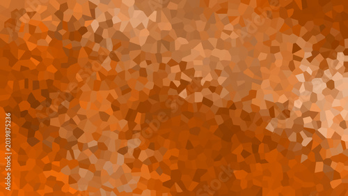 Tableau sur toile Abstract beautiful orange gold crystal elegant background