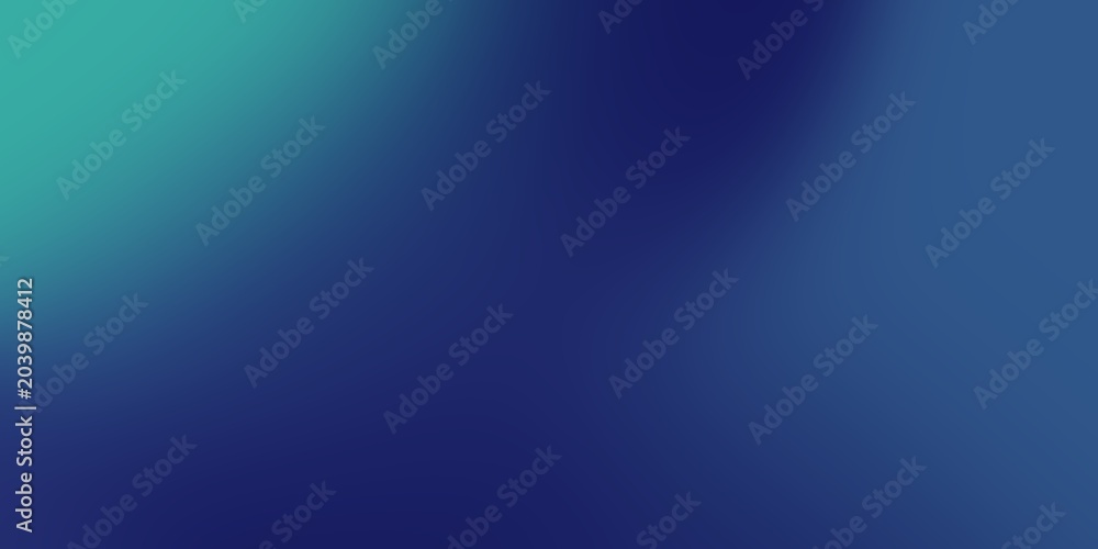 Fototapeta premium Abstract gradient background with smooth transitions of deep blue and vibrant teal cyan color tones
