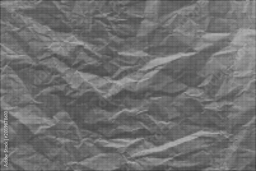Tableau sur toile A close-up view of a crumpled paper texture fills the entire frame