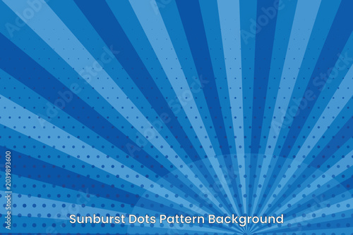 Sunburst Dots Background 20