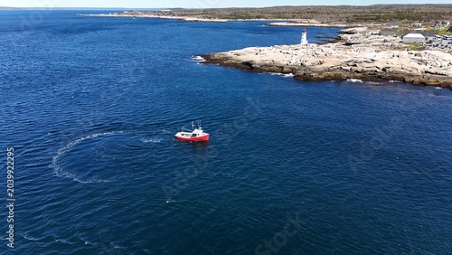 Peggy's Cove In Nova Scotia