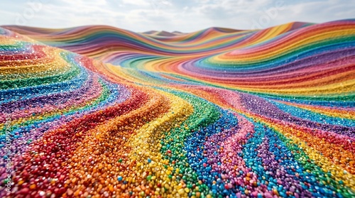 colorful fabric texture