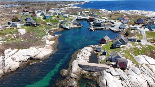 Peggy's Cove In Nova Scotia