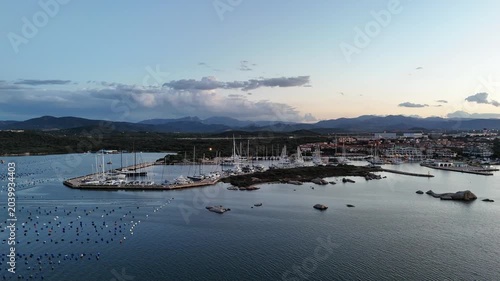 port d'Olbia en Sardaigne