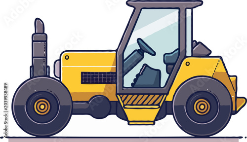 bulldozer for construction