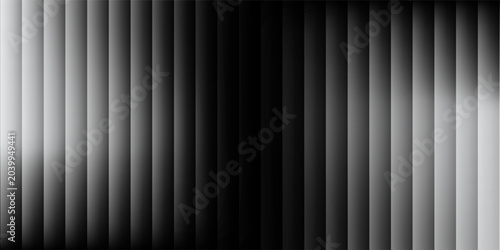Abstract futuristic dark black background with wave design. Realistic 3d wallpaper with luxurious flowing lines. Perfect background for posters, websites, brochures, banners, applications, etc.
