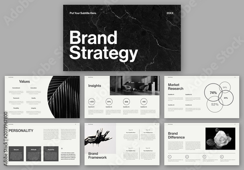 Brand Strategy Presentation Layout