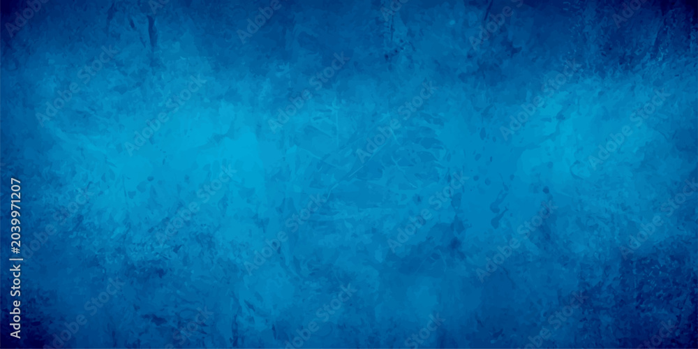Obraz premium A dark blue grunge background and vintage textured wall surface with an aged rough paint pattern makes a perfect blank art canvas or backdrop design