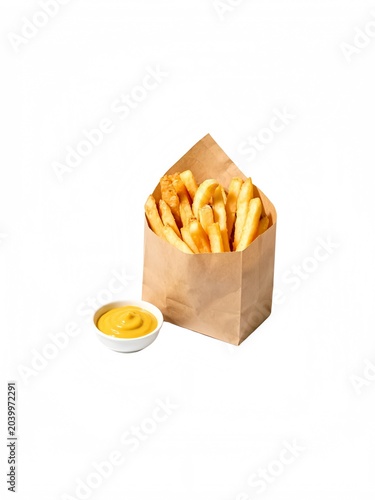 potato chips in a bag