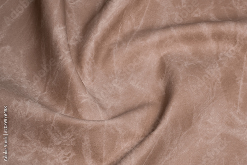 Quadro em tela pink artificial leather with waves and folds on PVC base