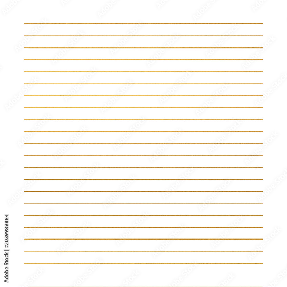 Obraz premium Gold writing lines.