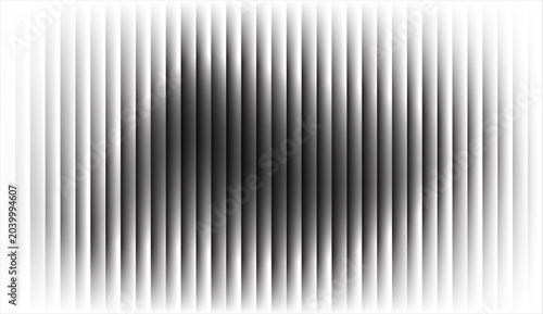 Abstract Vertical Stripes with Gradient Effect and Shadow Play