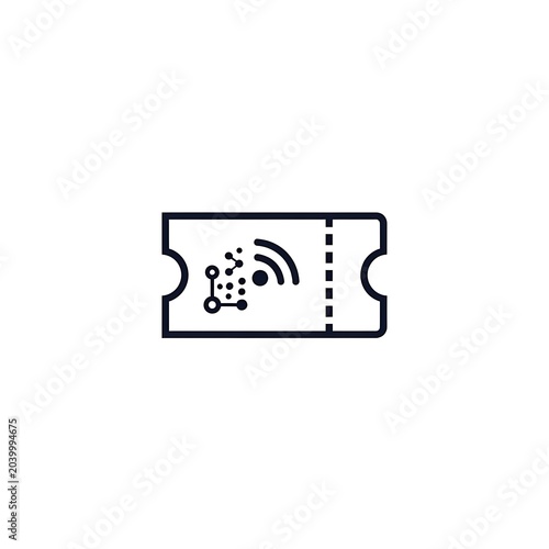 Minimalist black and white cow silhouette icon.