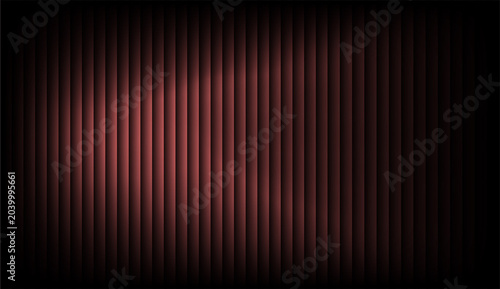 Red Velvet Stage Curtain with Spotlight Illumination and Dramatic Lighting