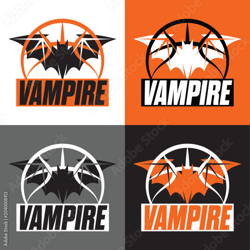 Basketball Logo - Vampire Logo Design