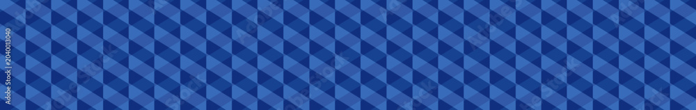 Obraz premium Fathers Day Blue Argyle Plaid Pattern Wide Web Banner Background. Fathers Day Geometric Blue Diamond Check Seamless Pattern Horizontal Wide Banner Backdrop Vector.
