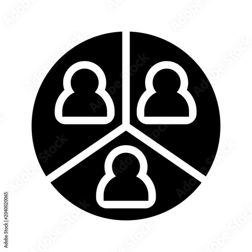 segment solid icon illustration vector graphic.eps