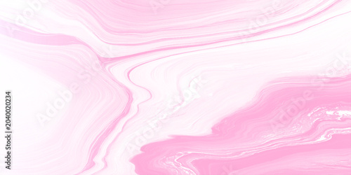 Bilde på lerret Soft pink and white marbled background with swirling patterns and smooth blended