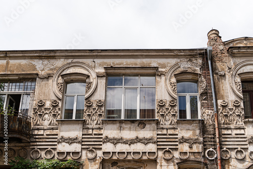 Architecture of old Tbilisi, capital city of Georgia