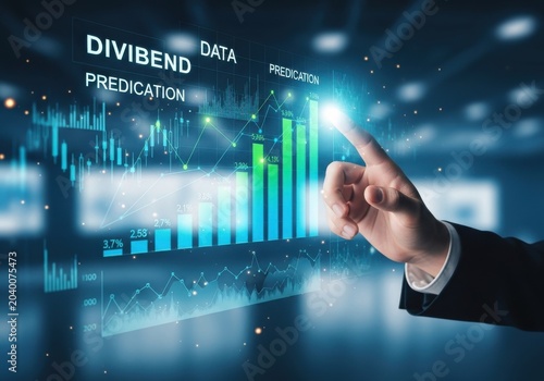 Analyzing data predictions with interactive charts in business intelligence environments