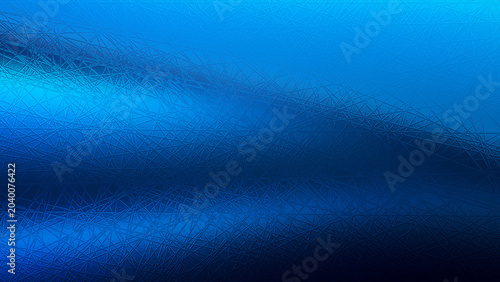 Abstract blue gradient background with intersecting lines and geometric shapes pattern texture