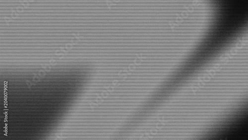 Abstract Black and White CRT TV Scanlines Texture with Retro Glitch Noise and Static