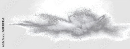 Photos Wispy ethereal smoke plume drifts, dissipating into the atmosphere, suggesting mystery or a gentle emission
