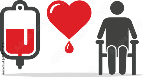 Blood Donation Medical Health Care.