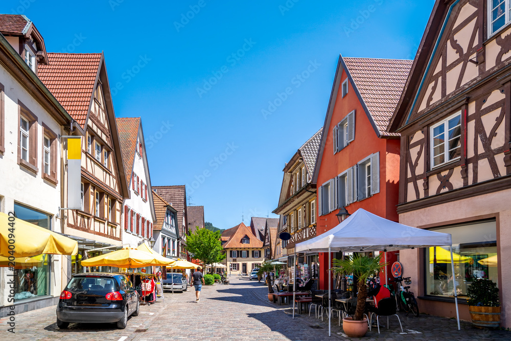 Fototapeta premium Altstadt, Haslach im Kinzigtal, Deutschland 
