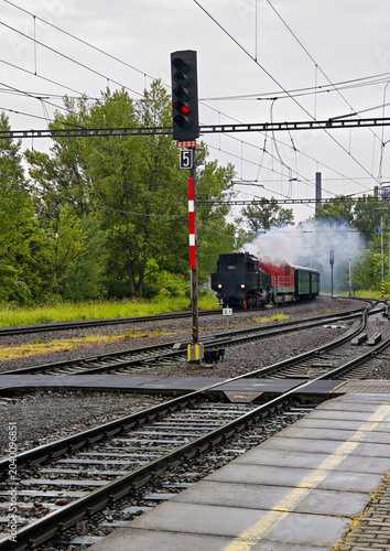 Foto Historic steam locomotive 432