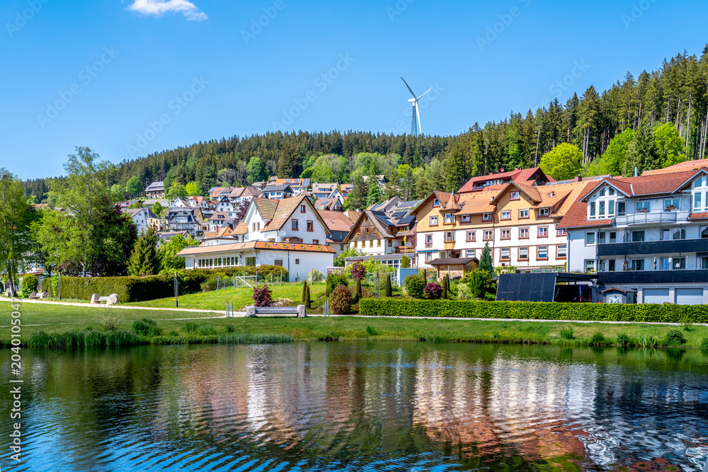 Fototapeta premium Altstadt, Schonach im Schwarzwald, Deutschland 