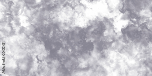 Elegant white canvas with gentle gray mist pattern details. Subtle cloudy watercolor wash overlay for minimalist website banner. Vector style subtle monochrome dust pattern for presentation cover.