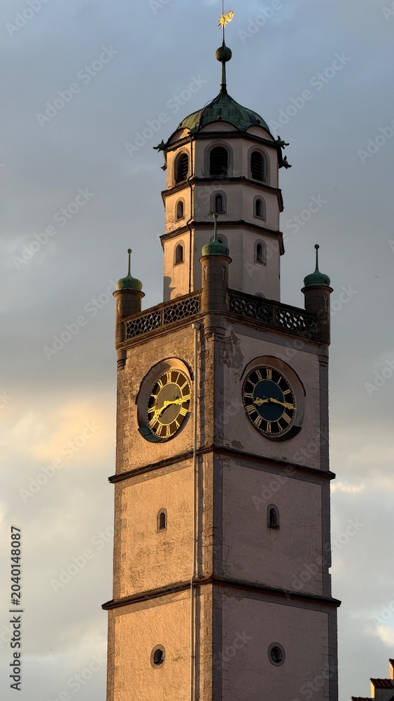 Fototapeta premium the clock tower in Ravensburg