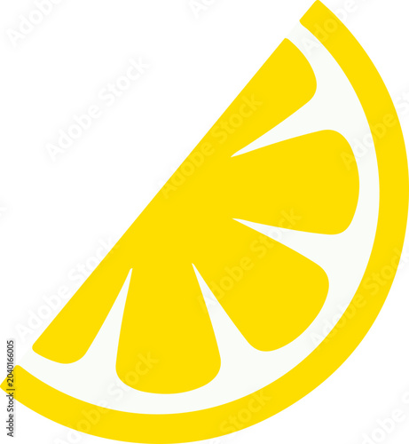 Tableau sur toile Fresh lemon icon vector illustrations