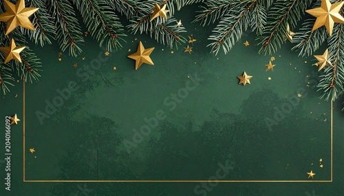 christmas background with christmas tree