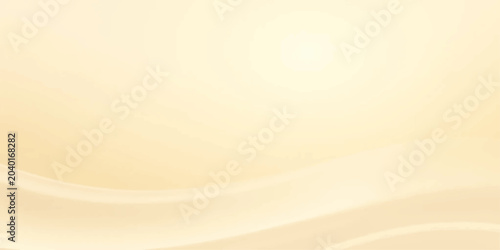 Cuadro en lienzo Abstract golden wave gradient background illustration with light orange and yell