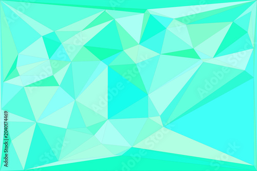 Turquoise triangular mosaic pattern featuring a delicate mesh of irregular polygon shapes.