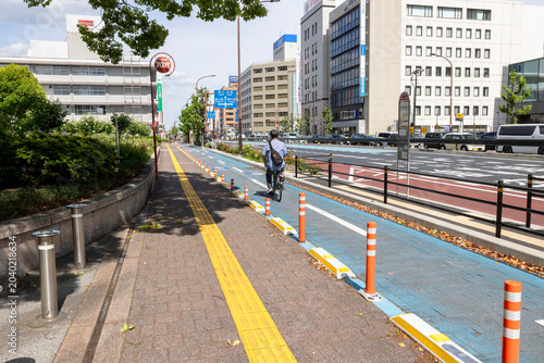 Obraz na plátne 理想的な自転車レーン