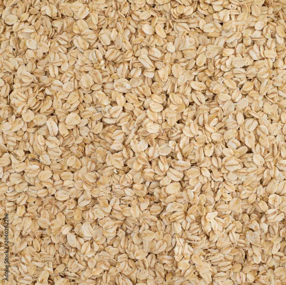 Fototapeta premium Dried rolled oats for healthy breakfast cooking