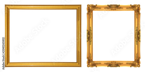 gold picture frame