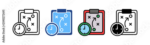 Time Strategy multiple icon