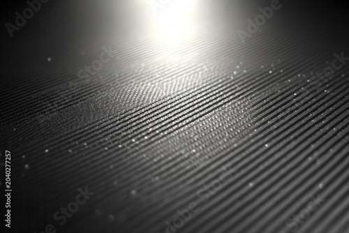 Carbon Fiber Texture with Bright Light and Shimmering Particles