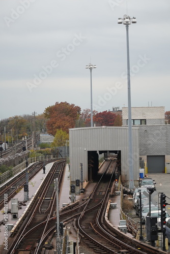 Urban Train and Transit Landscape