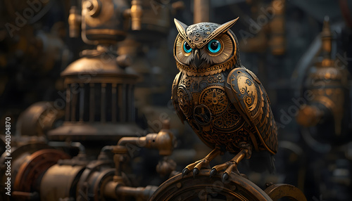 Clockwork Owl