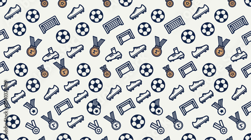 Silhouette of passionate football fans cheering in stadium vector illustration.
