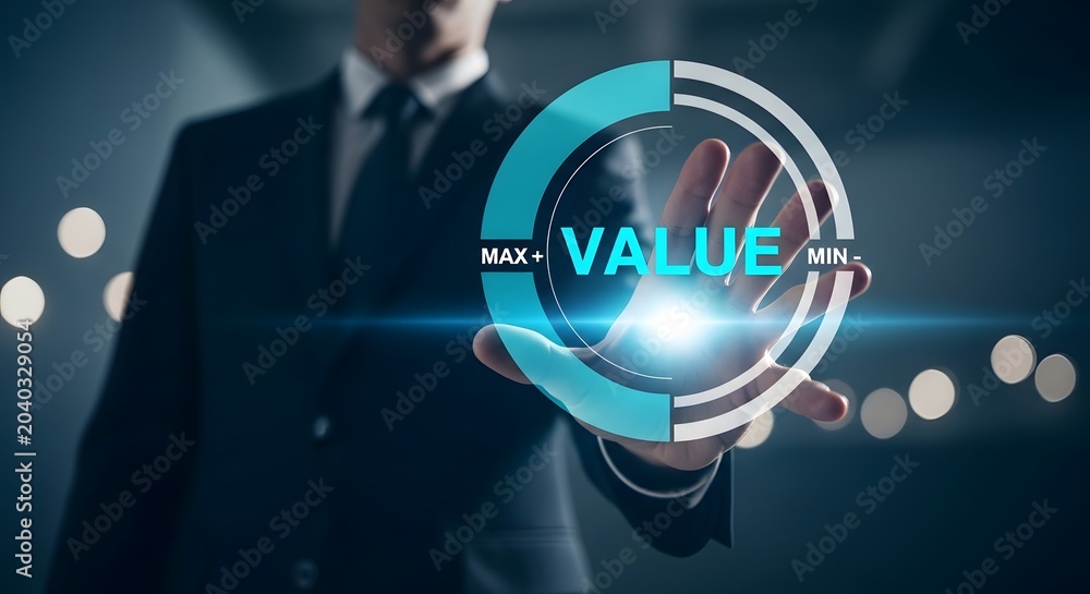 Obraz premium Unlocking maximum value business optimization concept