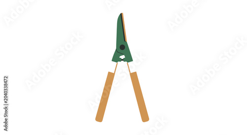 Photos Garden Pruning Shears Vector Illustration